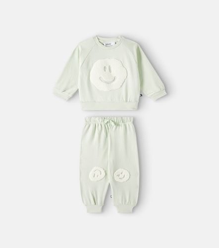 Bebé - set de sudadera y pantalones de algodón - Molo - Modalova
