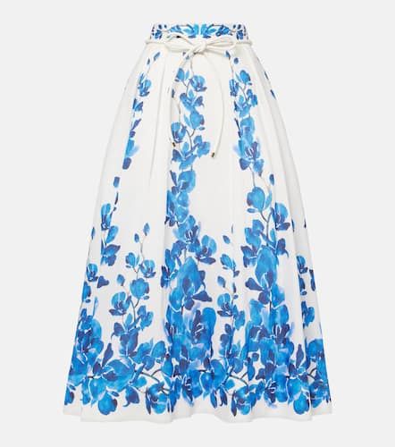 Falda midi Orchid Blues floral - Rebecca Vallance - Modalova