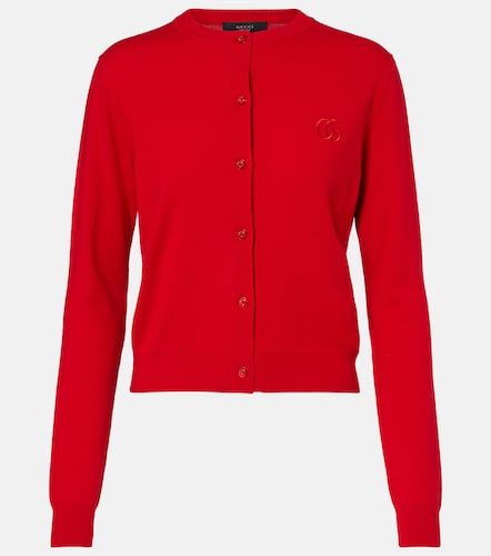 Gucci Cárdigan de lana con GG - Gucci - Modalova