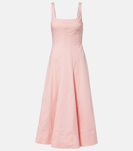 Vestido midi Willow de algodón - Staud - Modalova