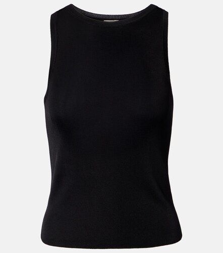 Tank top in jersey a coste - Saint Laurent - Modalova
