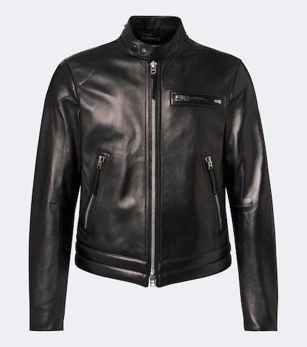 Tom Ford Leather biker jacket - Tom Ford - Modalova