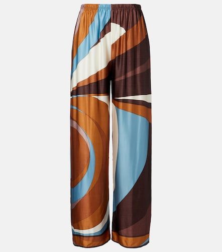 Jensen satin palazzo pants - Faithfull - Modalova