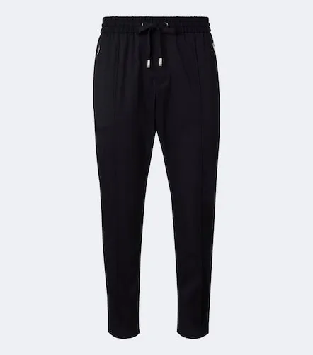 Wool-blend gabardine tapered pants - Dolce&Gabbana - Modalova