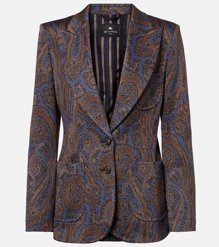 Etro Blazer de jacquard con paisley - Etro - Modalova