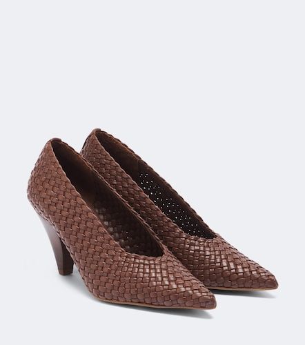 Samia woven leather pumps - Souliers Martinez - Modalova