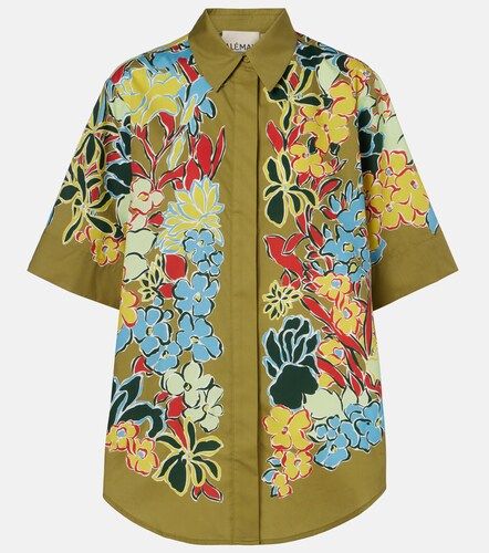 Alémais Camisa oversized Solstice en mezcla de algodón floral - Alemais - Modalova