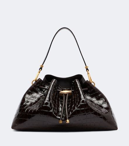 Secchiello Cinch Medium in pelle stampata - Jimmy Choo - Modalova