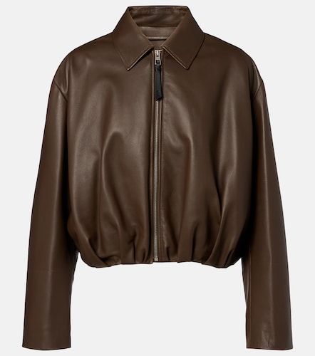 Loewe Chaqueta de piel drapeada - Loewe - Modalova