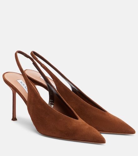 Voltaire 85 suede slingback pumps - Aquazzura - Modalova