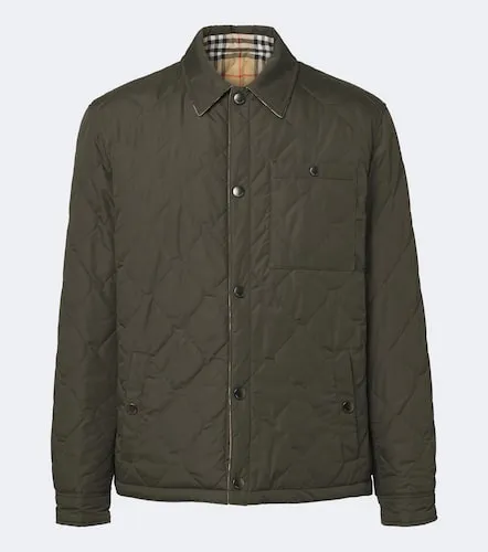 Wendbare Hemdjacke Brighton Check - Burberry - Modalova