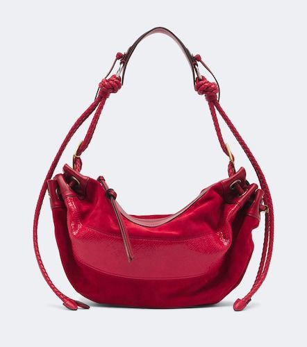 Borsa a spalla Maia Medium in suede e pelle - Isabel Marant - Modalova