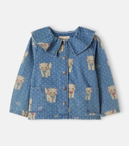 Konges Sløjd Chaqueta Magot de denim estampada - Konges Slojd - Modalova