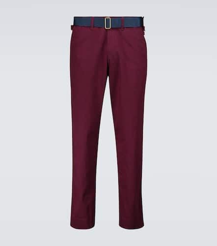 Cotton pants with suede apron - Undercover - Modalova