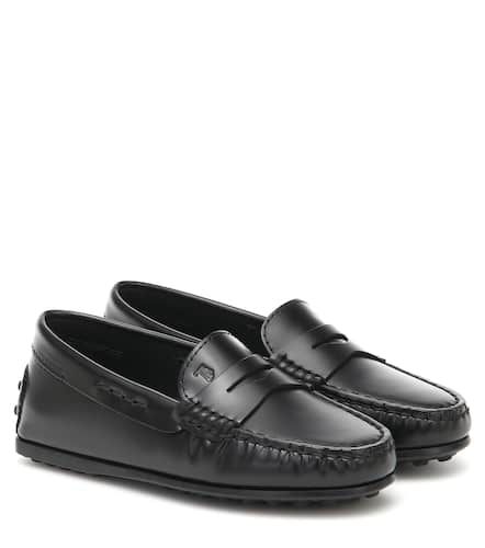 Gommini leather loafers - Tod's Junior - Modalova