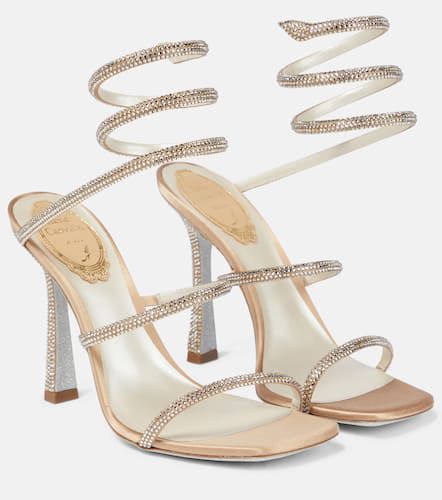 Cleo embellished satin sandals - Rene Caovilla - Modalova