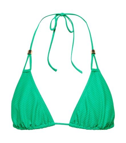 Textured triangle bikini top - Heidi Klein - Modalova