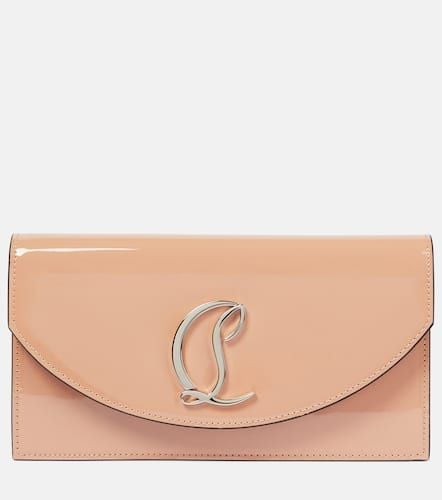 Loubi54 patent leather clutch - Christian Louboutin - Modalova