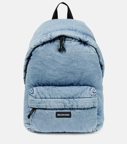 Balenciaga Zaino in denim imbottito - Balenciaga - Modalova