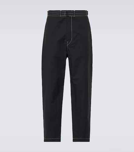 Lemaire Cotton-blend tapered pants - Lemaire - Modalova