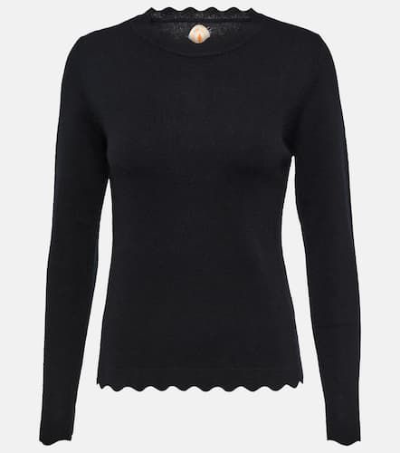 Scalloped wool and cashmere sweater - Jardin des Orangers - Modalova