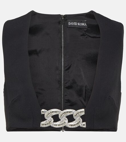 David Koma Top adornado - David Koma - Modalova