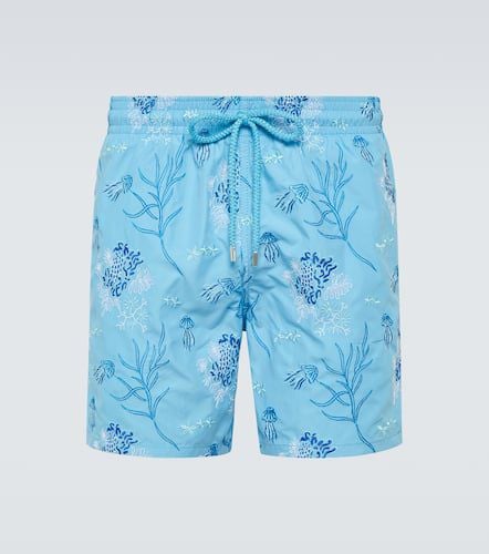 Floral embroidered swim trunks - Vilebrequin - Modalova