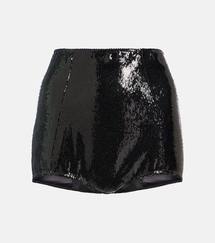 High-Rise Höschen mit Pailletten - Dolce&Gabbana - Modalova