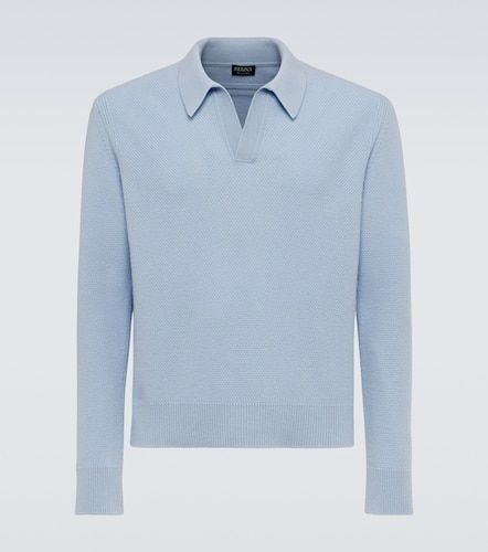 Zegna Cashmere polo sweater - Zegna - Modalova