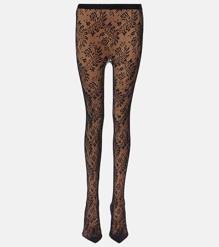 Mid-rise lace pantaleggings - Balenciaga - Modalova