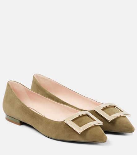 Gommettine Ball suede ballet flats - Roger Vivier - Modalova