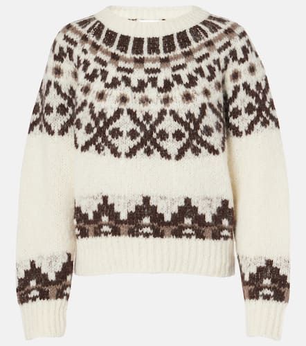 Fair Isle alpaca-blend sweater - Frame - Modalova