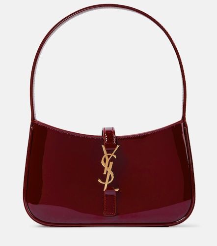 Le 5 a 7 Mini patent leather shoulder bag - Saint Laurent - Modalova