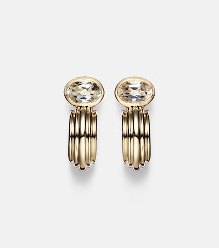 Pendientes Pavillion de oro de 14 ct con topacios - Stone and Strand - Modalova