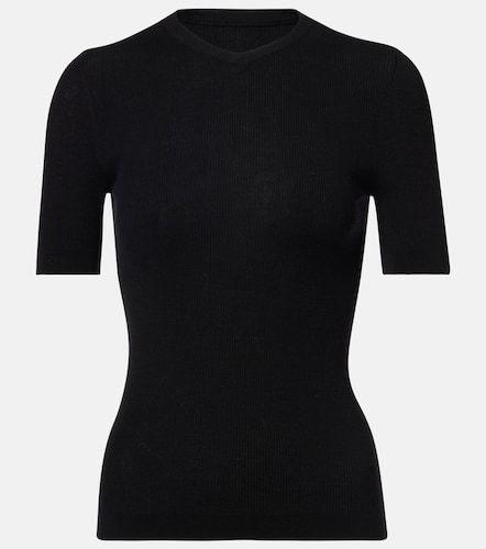 Celina ribbed-knit wool-blend top - Khaite - Modalova