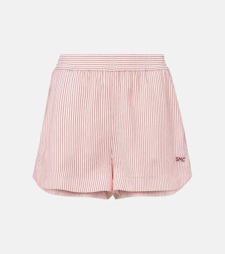 Striped silk shorts - Stella McCartney - Modalova