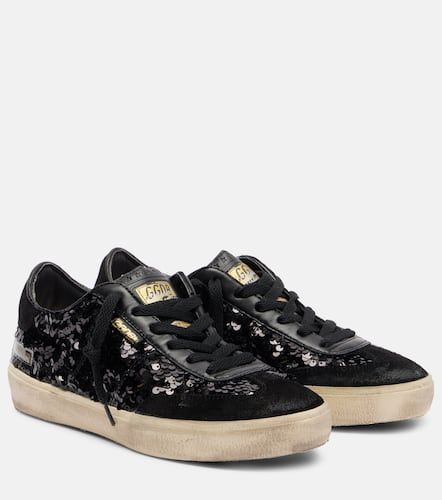 Soul Star sequined leather sneakers - Golden Goose - Modalova