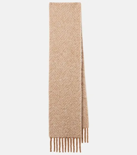 Bufanda en mezcla de alpaca con chevron - Loro Piana - Modalova