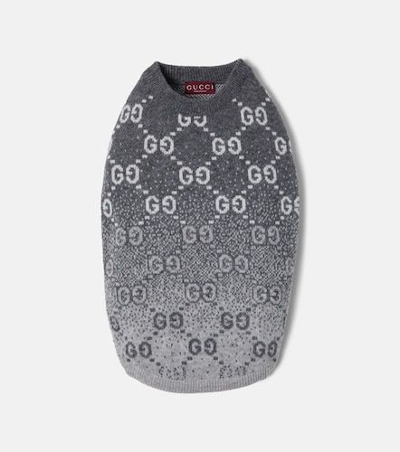 Jersey para perro jacquard de lana - Gucci - Modalova