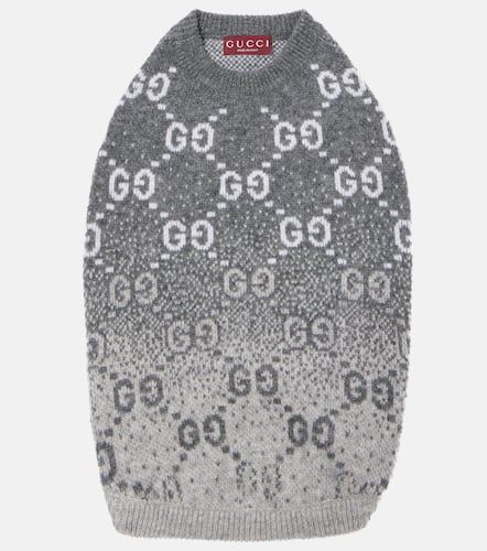 Gucci Wool jacquard dog sweater - Gucci - Modalova