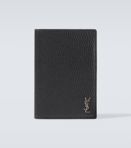 Leather passport holder - Saint Laurent - Modalova