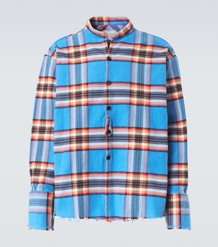 Camicia in cotone a quadri - Greg Lauren - Modalova