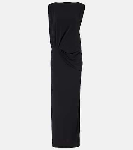 Peplo draped jersey maxi dress - Jacquemus - Modalova