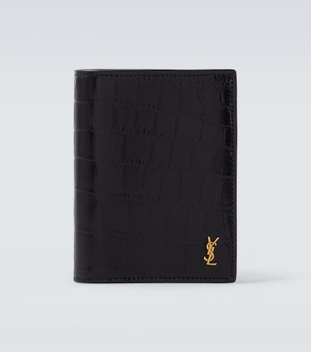 Tarjetero Cassandre de piel - Saint Laurent - Modalova