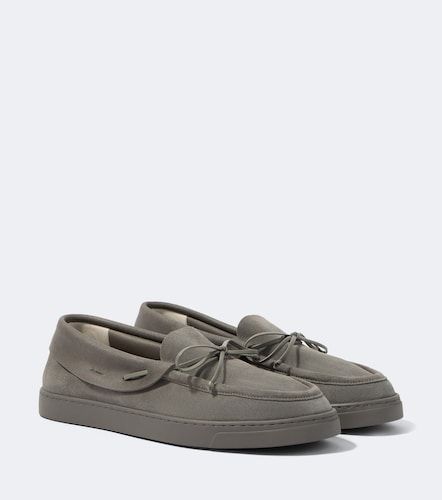 Giorgio Armani Mocassini in suede - Giorgio Armani - Modalova