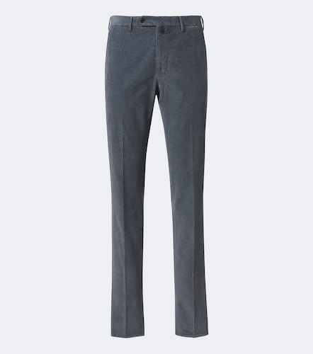 Pantaloni slim in cotone e cashmere - Slowear - Modalova