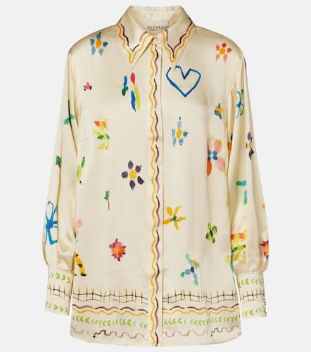 Alémais Camicia Sidi in seta con stampa - Alemais - Modalova
