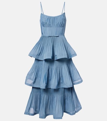 Zimmermann Abito bustier a balze - Zimmermann - Modalova