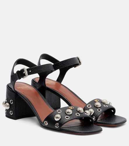 Sandali Nellcôte 60 in pelle con borchie - Valentino Garavani - Modalova