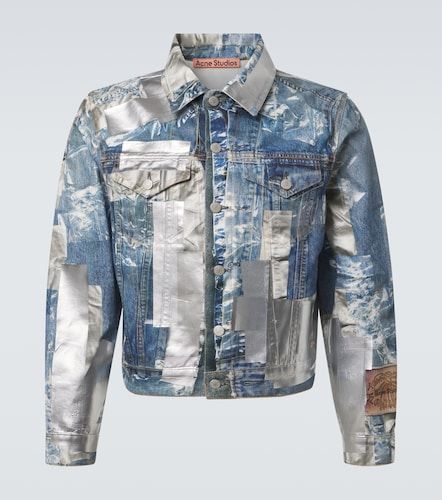 Acne Studios Printed denim jacket - Acne Studios - Modalova